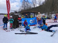 Závod v obřím slalomu ze série závodů Pohár Orlických hor 2022