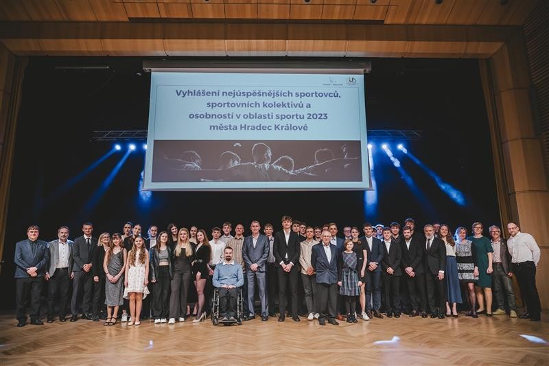 Hradec Králové ocenil nejúspěšnější sportovce loňského roku